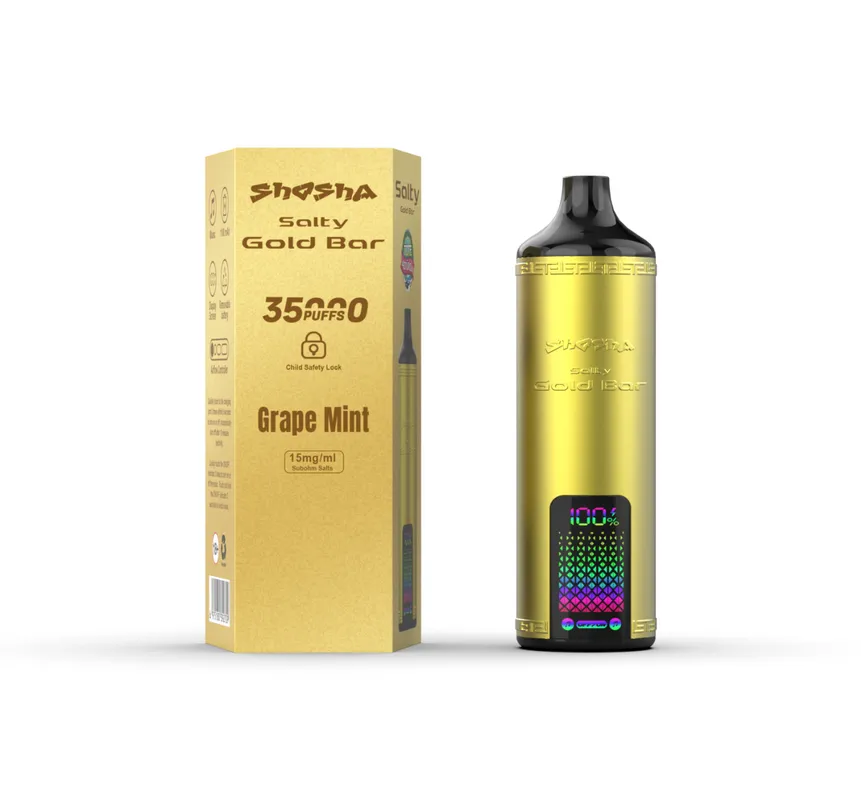 Grape Mint -Salty GOLD Bar Pre-filled Kit 15mg/mL