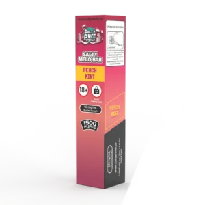 Peach Mint -Salty MELO Bar Disposable Vape