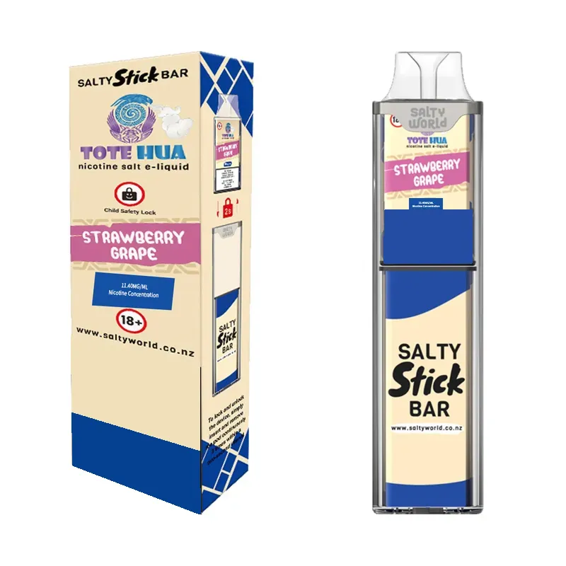 Salty Stick Bar Strawberry Grape Disposable Vape