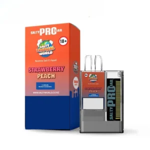 Strawberry Peach -Salty Pro Bar Disposable Vape
